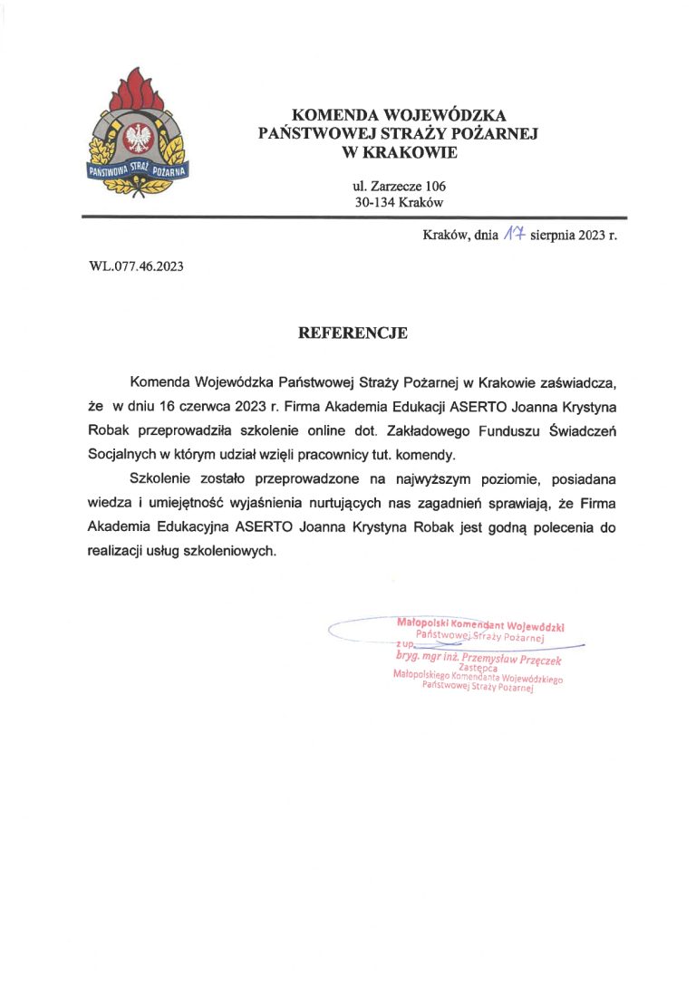 20230817-Komenda-Wojewodzka-Panstwowej-Strazy-Pozarnej-w-Krakowie-referencje_page-0001-kru7xcw