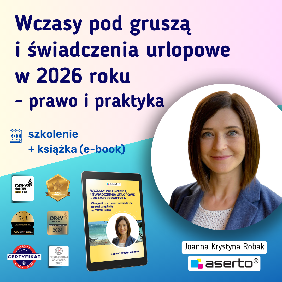 Wczasy pod gruszą i świadczenia urlopowe w 2026 roku